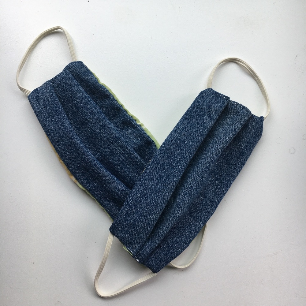 Denim Facemask (Reusable) 2-Pack | Teen & Adult